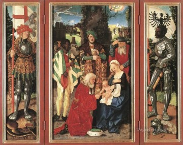 マギの崇拝 ルネッサンスの画家ハンス・バルドゥン Oil Paintings